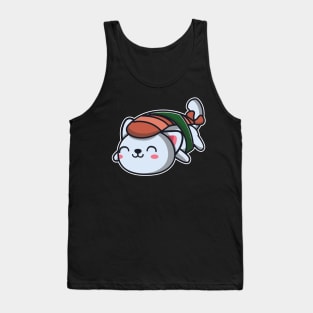 Cute Sushi Cat Japanese Food And Cat Lovers Kids Gift product Tank Top